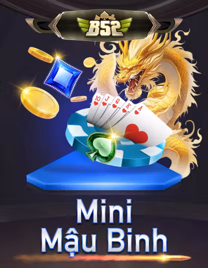 Áp phích trò chơi B52 Mini Mậu Binh