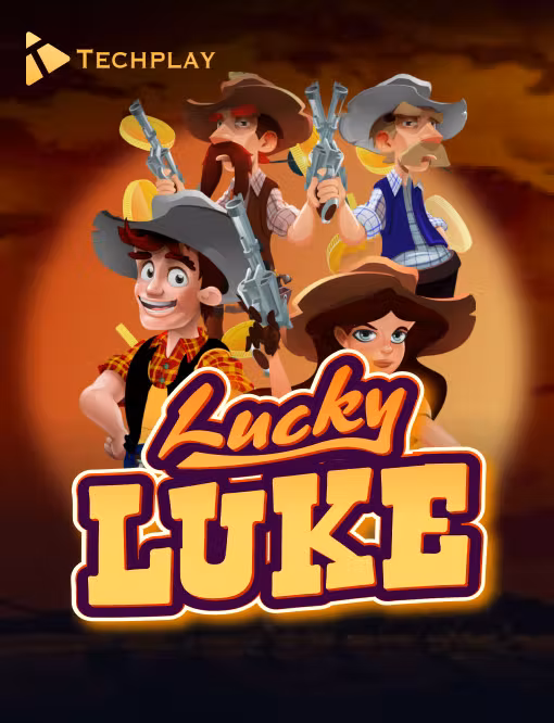 Áp phích trò chơi Lucky Luke